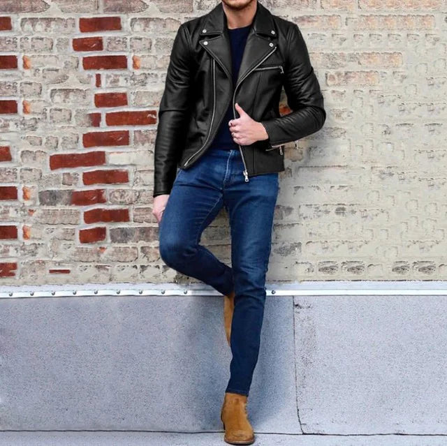 Men's Stylish Leather Jacket