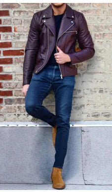 Men's Stylish Leather Jacket