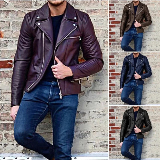 Men's Stylish Leather Jacket